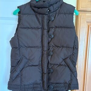 J. Crew Brown Puffer Vest Size XS